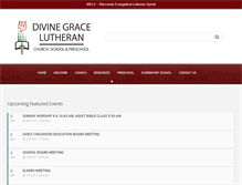 Tablet Screenshot of divinegrace.net